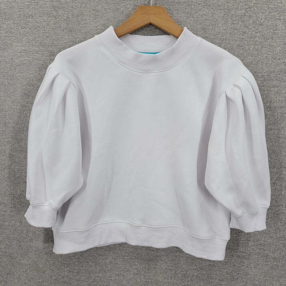 Addison Bay White Puff Sleeve Blouse - Picture 3 of 8